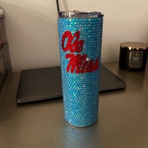 Ole Miss Bedazzled Customer Tumbler